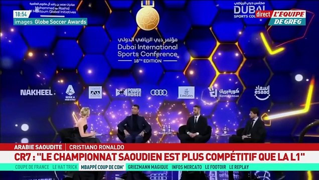 Cristiano Ronaldo critique la Ligue 1. Le footballeur aurait dragué une chroniqueuse de TPMP et se serait pris un râteau.