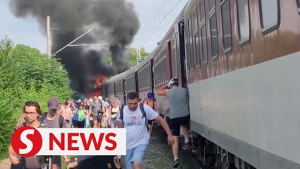 At least 5 killed in train-bus collision in Slovakia