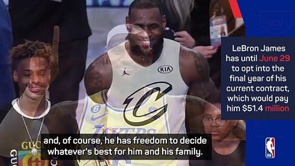 Bronny and LeBron duo could be magical - Lakers GM