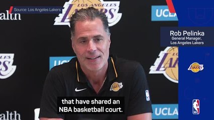 Bronny and LeBron duo could be magical - Lakers GM