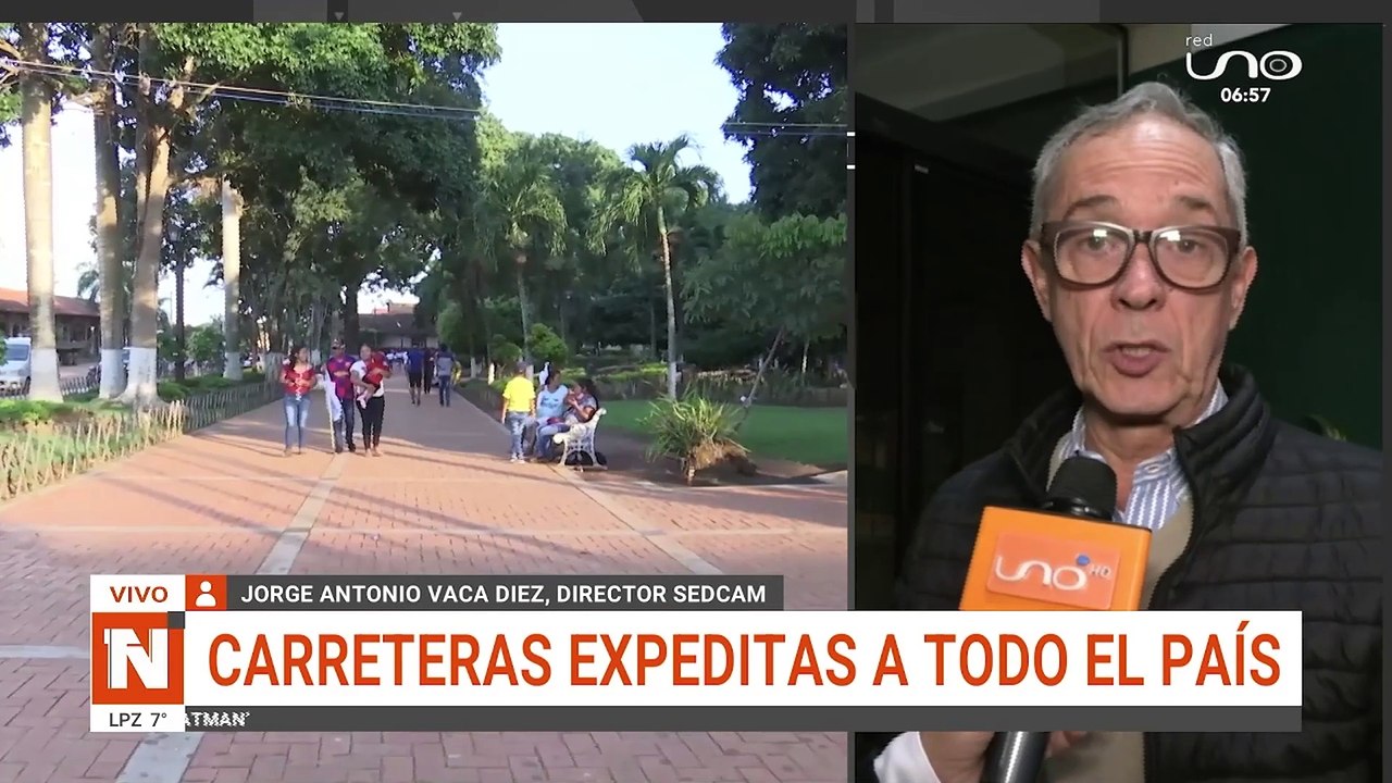 SCZ rutas expeditas para el fin de semana en SAnta Cruz