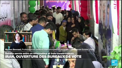 Face aux enjeux importants, "cette élection ne changera pas la nature profonde du pouvoir en Iran"