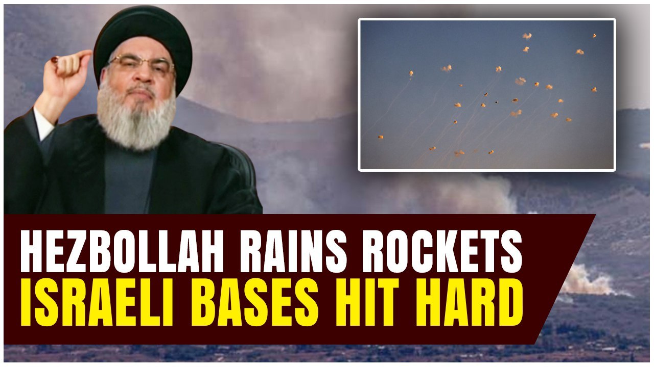 Hezbollah Blitz Wreak Havoc As Iron Dome 'Fails' Amid Non-Stop Katyusha Rocket Assault | Oneindia