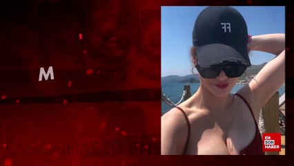 Oyuncu Mine Tugay'dan yaz videosu geldi