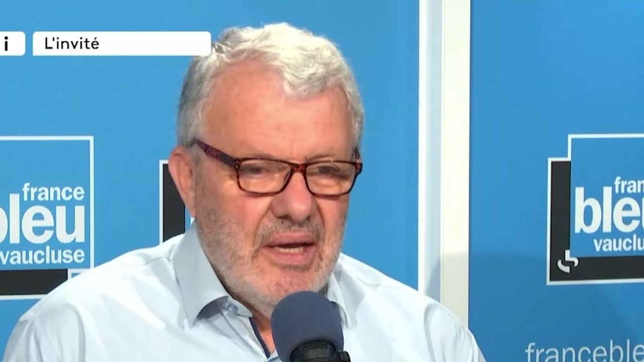 Thierry D'Aigremont,  secrétaire départemental du Rassemblement national en Vaucluse