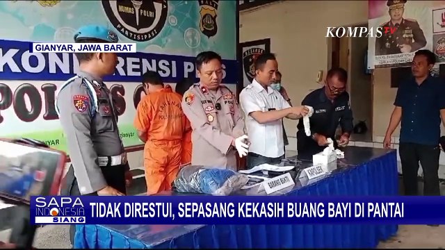 Hubungan Tidak Direstui, Sepasang Kekasih Buang Bayi di Pantai Cucukan