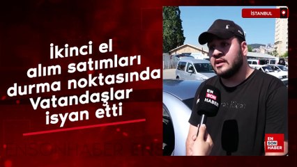 İkinci el otomobil alım satımları durma noktasında