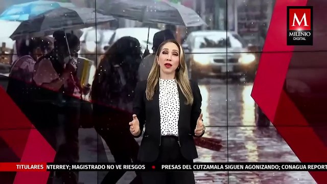 Alerta roja en Ciudad de México por intensas lluvias y crisis en sistema Cutzamala