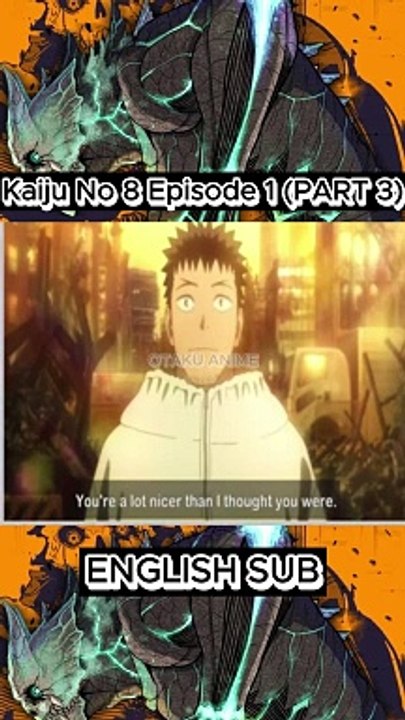 ANIME! KAIJU NO 8 - EPISODE 1 (PART 3) ENGLISH SUBTITLE