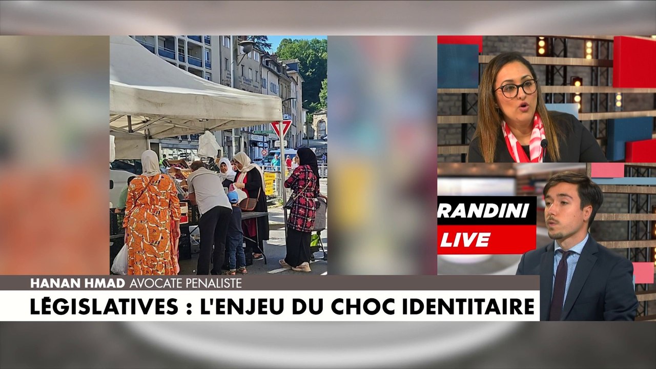 «Moi quand je vois cette photo, j’ai envie de vomir parce que c’est une volonté de faire peur», dénonce une avocate au sujet d'un tweet polémique d'Eric Zemmour