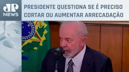 Lula: “Eu acho que gasto público está sendo bem feito”