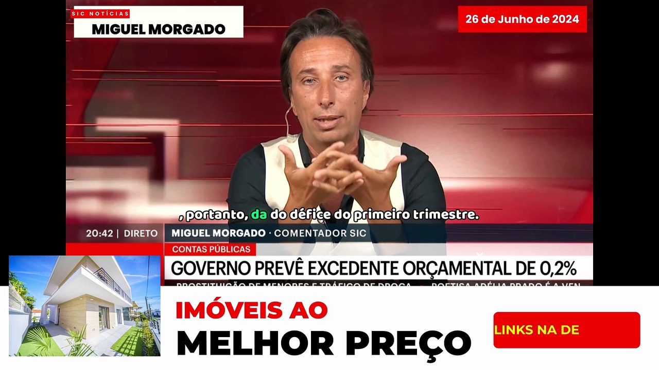 Miguel Morgado explica porque é que Fernando Medina andou a fazer propaganda e a mentir aos portugueses sobre as contas públicas