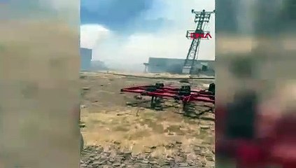 Mardin'in 5 ilçesinde anız ve örtü yangını çıktı: Müdahale ediliyor