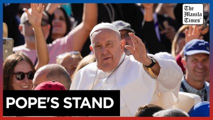 Pope calls drug traffickers 'murderers,' blasts liberalization laws as 'fantasy' at UN event
