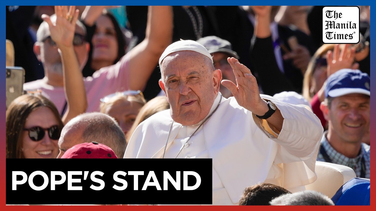 Pope calls drug traffickers 'murderers,' blasts liberalization laws as 'fantasy' at UN event