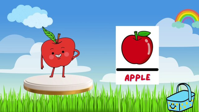 Fruits Name | Learn Fruits Name in English | Fun and Educational Fruits Name Learning for Kids|