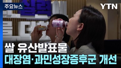 [녹색] "우리 쌀과 토종 유산균의 만남"...장 건강에 효과 '톡톡' / YTN