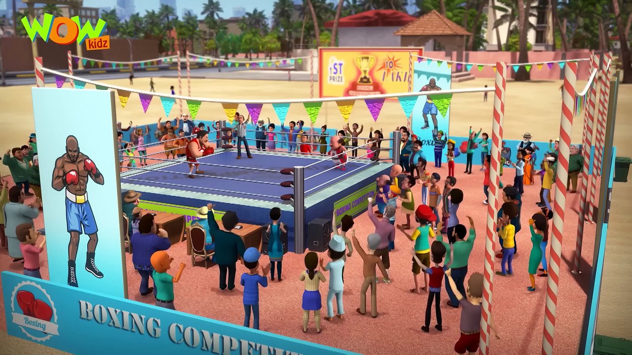 Boxing Championship    Motu Patlu New  Cartoons For Kids spot_HD