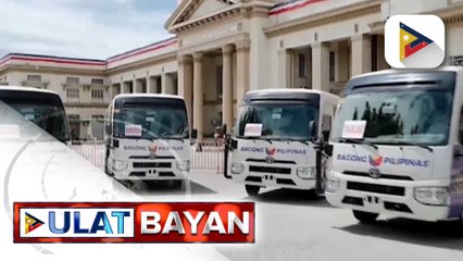 Pitong Bagong Pilipinas Mobile Clinics, i-tinurn over ni first lady Liza Marcos sa Central Luzon