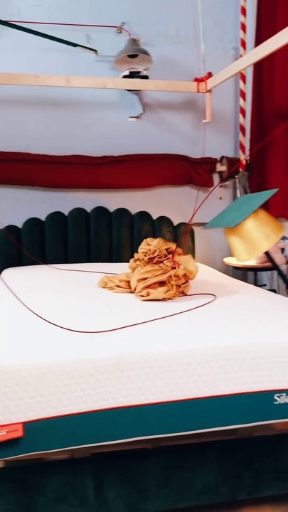 World's first Bed making contraption