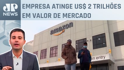 Amazon bate recorde e prepara rival do ChatGPT; Bruno Meyer comenta