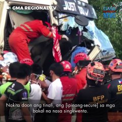 Harap ng truck, natuhog ng mga bakal! | GMA Integrated Newsfeed