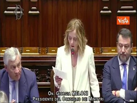 Meloni: “Sono l'unica che ha vinto elezioni e poi è stata esclusa dal tavolo Ue perché di destra”