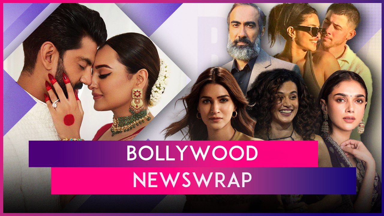Sonakshi Sinha-Zaheer Iqbal Step Out For Dinner Date; Aditi Rao Hydari Slams Airlines & More