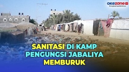 Pengungsi di Gaza Terancam Kesehatannya karena Sanitasi Memburuk