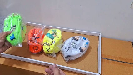 Unboxing and Review of Attach size 3 Mini Cartoon Footballs Training Soccer for Toddlers Boys