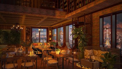 Sweet Night Jazz Music - Cozy Coffee Shop Ambience ☕ Relaxing Jazz Instrumental Music to Study, Work