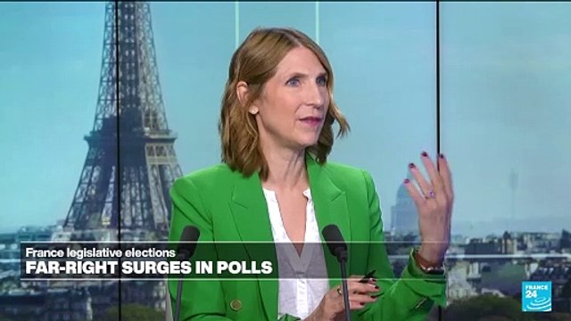 Far right surges in polls days before France vote