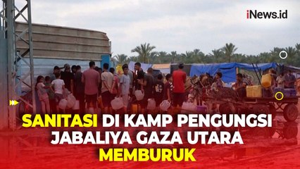 Kesehatan Ratusan Ribuan Pengungsi Gaza Terancam akibat Sanitasi Memburuk