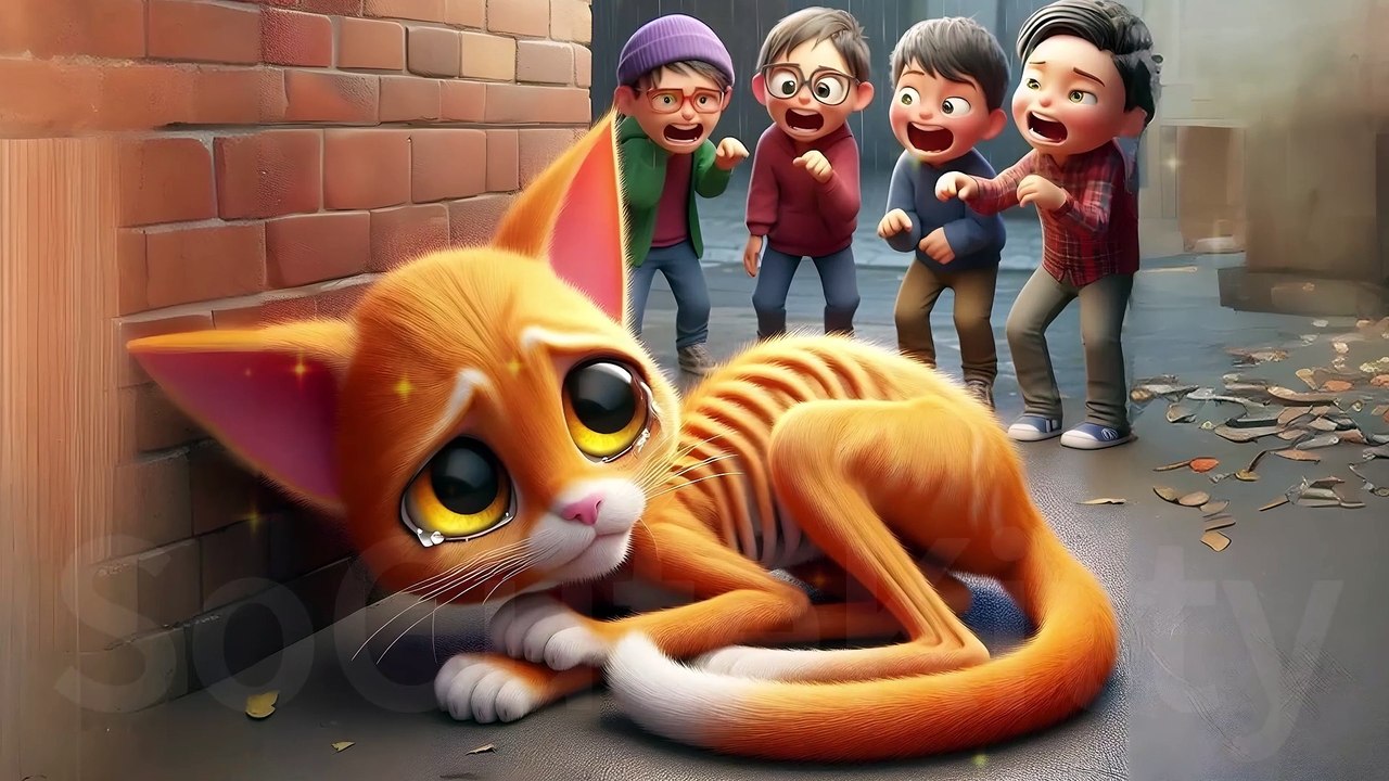 The beautiful friendship between the orange cat and the white mouse   #cat #socutekitty #aicats #ai