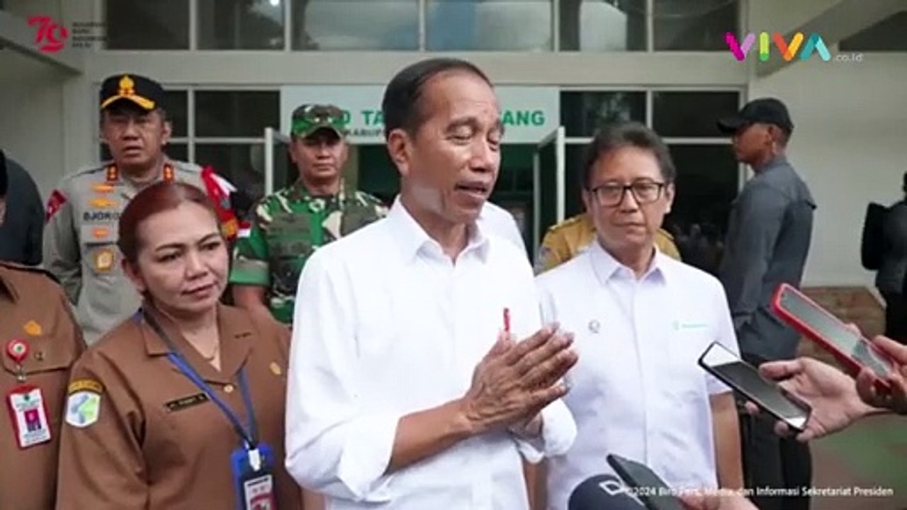 Jokowi Soal KPK Usut Tuntas Korupsi Bansos Presiden