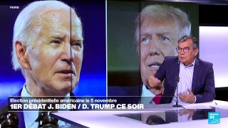 Présidentielle américaine : premier duel pour Joe Biden et Donald Trump