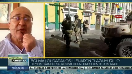 ¡El pueblo defiende la democracia! Golpe de Estado fallido en Bolivia