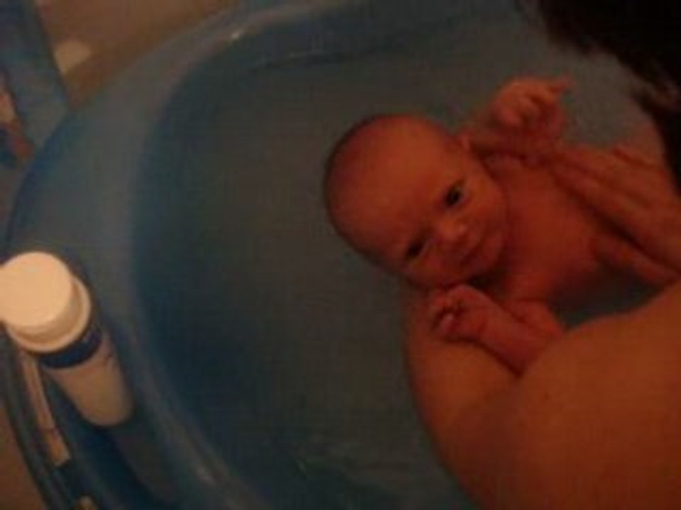 Dans le bain