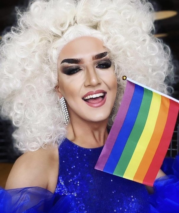 Burnley drag queen Diana DoGood performs at a variety of venues in Burnley