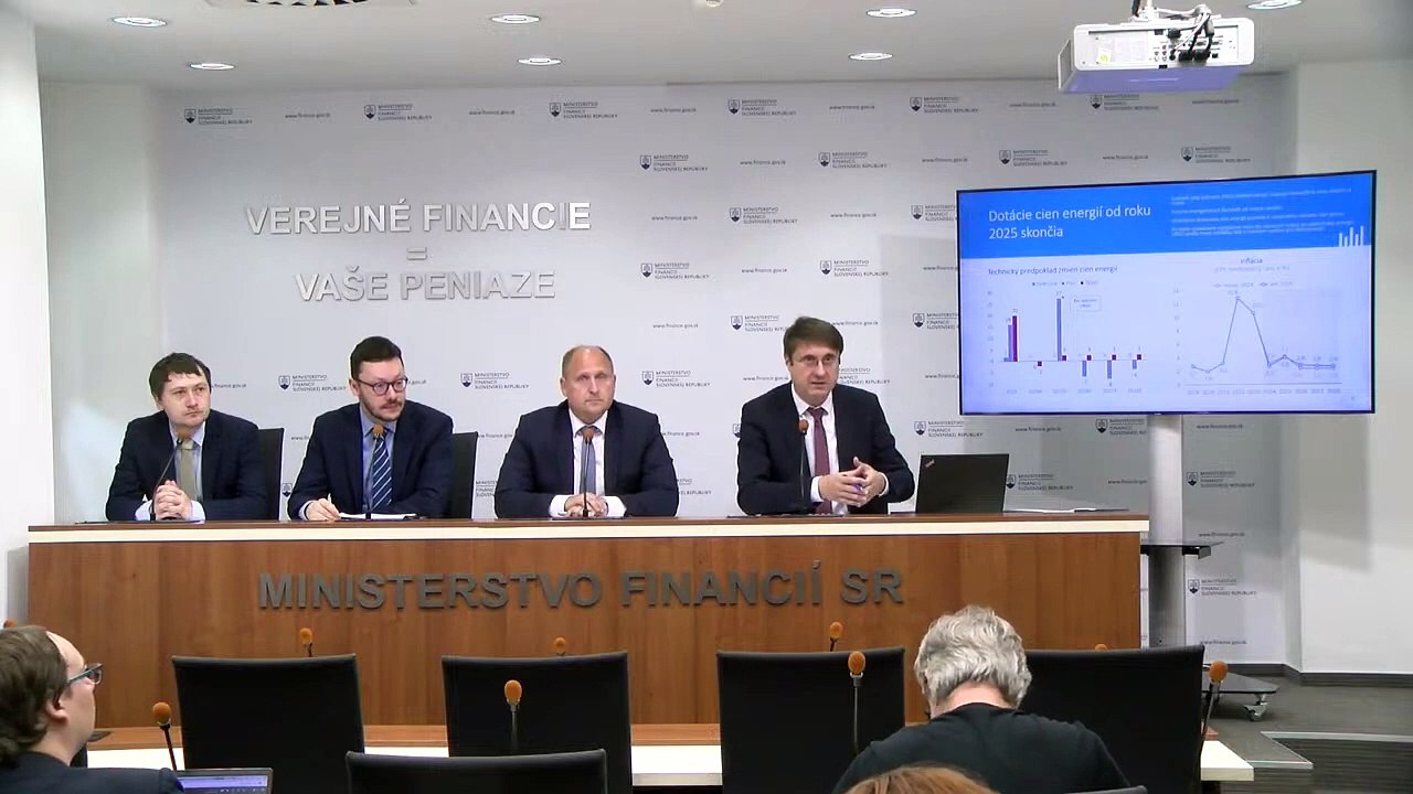 ZÁZNAM: MF SR zlepšilo odhad daňovo-odvodových príjmov v tomto roku o 300 mil. eur