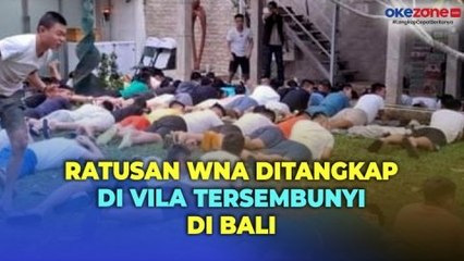 Ratusan WNA Diduga Sindikat Kejahatan Siber Ditangkap di Vila Tersembunyi di Bali