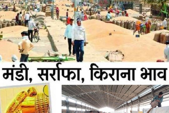 मंडी में 40 हजार बोरी कृषि जिंस की आवक, मीडियम लहसुन में तेजी रही