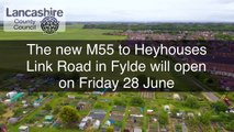 The long-awaited Heyhouses-M55 link road