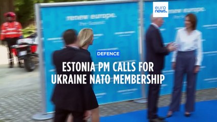 Ukraine's NATO membership is 'our duty', Estonian PM Kallas says
