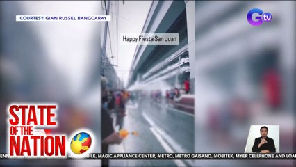 State of the Nation Part 1 & 3: Nagsaboy ng asido sa pista; Ni-rate ang mga joiners; atbp.