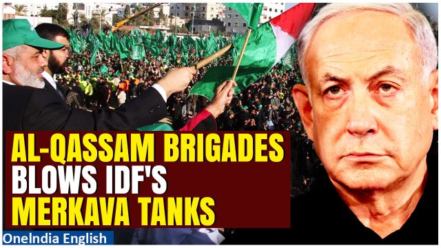 Al Qassam Ambushes IDF On Rafah Streets, Israeli Merkava Tanks Up In Smoke