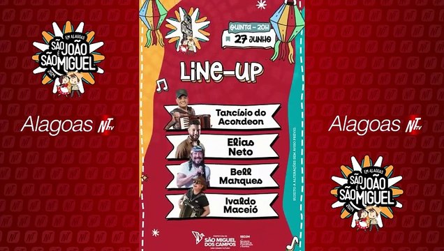 São João é São Miguel: Bell Marques e Tarcísio do Acordeon são as atrações principais nesta quarta