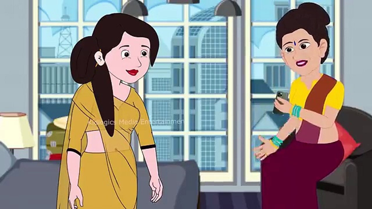 Kahani सोशल मीडिया में सास बहू Story in Hindi _ Hindi Story _ Moral Stories _ Bedtime Stories _ New(360P)