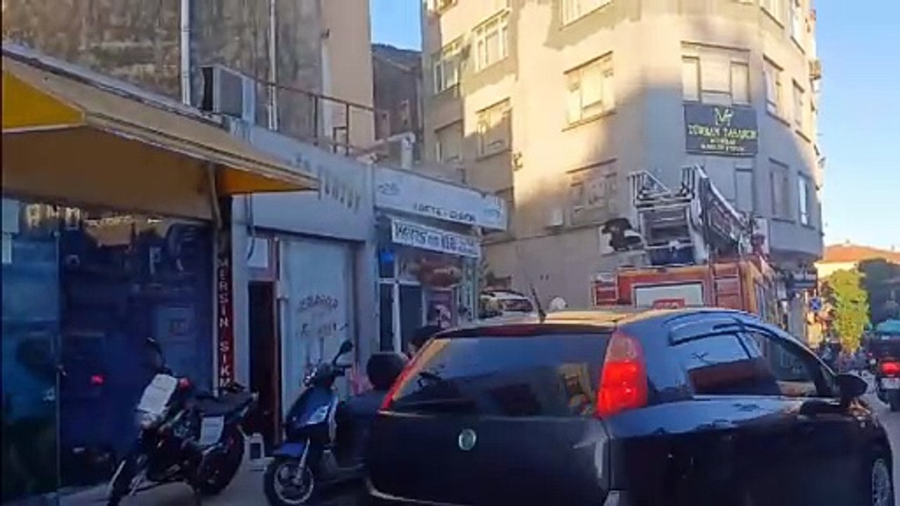 Sinop'ta baca yangını