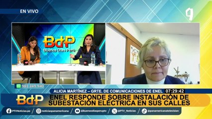 Enel responde por obra de instalación de subestación eléctrica en San Miguel ante reclamo de vecinos